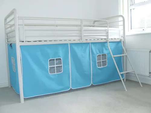Miniatura 2 de HLS Tienda de campaña azul bebé para litera de cabaña Midsleeper