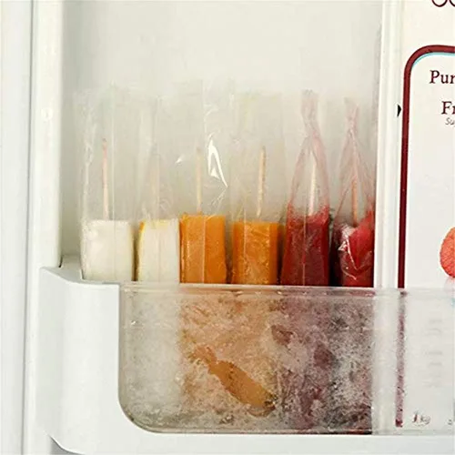 Miniatura 6 de Bolsas gruesas de paletas de hielo, envoltorios de plástico para dulces, envases de sellado caliente de grado alimenticio
