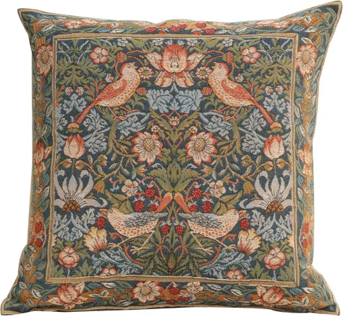 Miniatura 16 de Fundas de almohada decorativas Charlotte Home Furnishings para sofá de 19x19 pulgadas, fundas de almohada rojas con árbol decorativo para cama