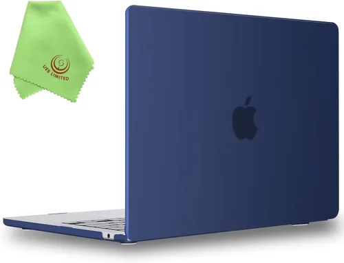 Miniatura 38 de UESWILL Compatible con MacBook Air de 13 pulgadas M5 M4 M3 M2 2022-2026 modelo A3449 A3240 A3113 A2681, carcasa rígida mate para MacBook Air 13.6 +