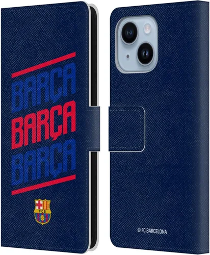 Miniatura 30 de Head Case Designs Funda de piel con licencia oficial del FC Barcelona Barca Crest Graphics para iPhone 11
