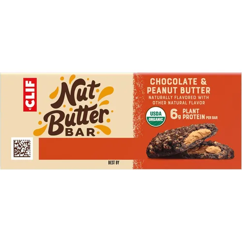 Miniatura 15 de CLIF Barra de mantequilla de nuez – Mantequilla de maní de chocolate – Barras energéticas rellenas – Sin OMG – USDA Orgánico – A base de plantas