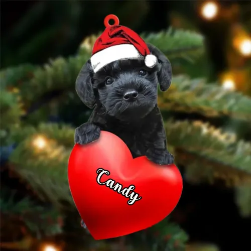 Miniatura 117 de Adornos de Navidad personalizados para perros, nombre personalizado, adorno de Malamute de Alaska, adornos acrílicos, regalos de Navidad, amantes