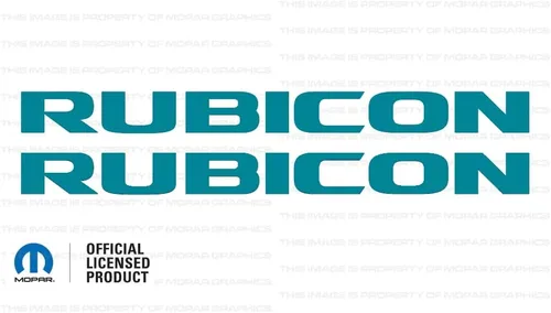 Miniatura 6 de Vinilo adhesivo gráfico del capó Rubicon/Adhesivo para calcomanías, compatible con Jeep Wrangler JK (2007-2018) Rosa bebé CSOFTPINK (Juego de 2)