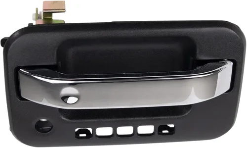 Miniatura 198 de TRQ Manija de puerta exterior delantera derecha cromada para el lado del pasajero compatible con Dodge Durango Jeep Grand Cherokee 2011-2021