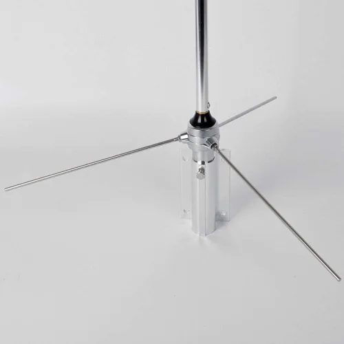 Miniatura 5 de HYS Radio móvil UHF de 100 vatios de frecuencia alterable Antena móvil de aleación de aluminio para 350-500 Mhz dispositivo repetidor Motorola