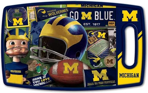 Miniatura 16 de YouTheFan NCAA Retro Series Tabla de cortar