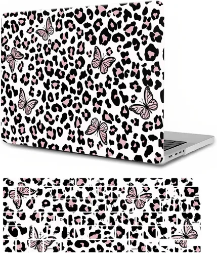 Miniatura 11 de Funda para MacBook Pro 14 2023 M2 A2779 A2442 M1 Pro/Max, Carcasa Protectora de Plástico Duro para Laptop y Cubierta para Teclado, Tablero de Damas