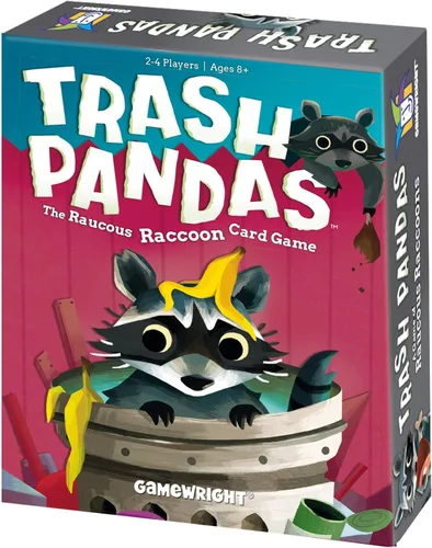 Miniatura 2 de Gamewright - Trash Pandas - Juego de cartas The Raucous Raccoon Push-Your-Lucke, a partir de 8 años, 2-4 jugadores