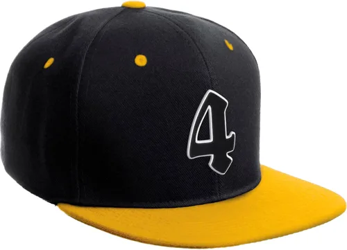 Miniatura 620 de Daxton Gorra clásica con visera de billete plano con letras del alfabeto inglés antiguo de la A a la Z