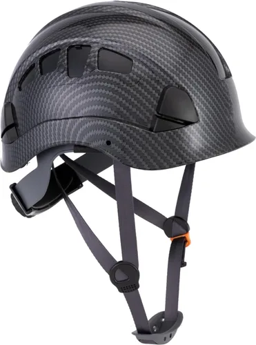 Miniatura 12 de Casco de seguridad – Casco aprobado por ANSI Z89.1 ajustable – Suspensión de trinquete de 6 puntos y cascos OSHA