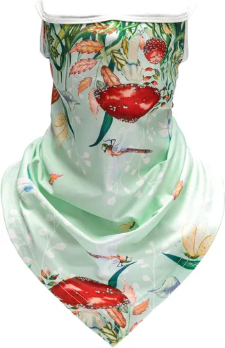 Miniatura 8 de FISHEAL Máscara facial con protección solar UV, transpirable, cubierta facial de jardinería, polaina para el cuello con bucles para las orejas