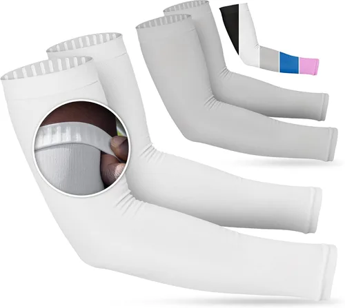 Miniatura 10 de SportsTrail Mangas Refrescantes para Brazos para Hombres y Mujeres – Transpirables, Protección Solar UV, Mangas Deportivas para Brazos para Mujeres