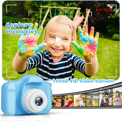 Miniatura 3 de Cámara para Niños y Niñas, Cámara Digital GPOSY para Niños, Cámara para Niños Pequeños Regalos de Juguete de Navidad y Cumpleaños para Niños de 3 4