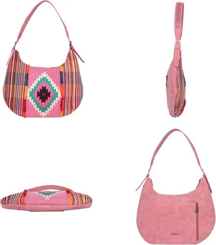 Miniatura 3 de Montana West Aztec Tapestry Collection - Bolso de mano oculto para mujer
