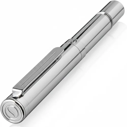 Miniatura 19 de Scriveiner Bolígrafo de Bola Negro EDC de Lujo, Impresionante Bolígrafo de Bola de Bolsillo con Acabado de Oro Real, Gran Regalo para Hombres