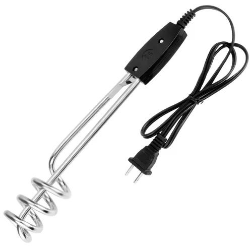 Calentador de agua de inmersión de 1000W-110V, calentador de agua eléctrico de 10 pulgadas, elemento de inmersión sumergible portátil, elemento de