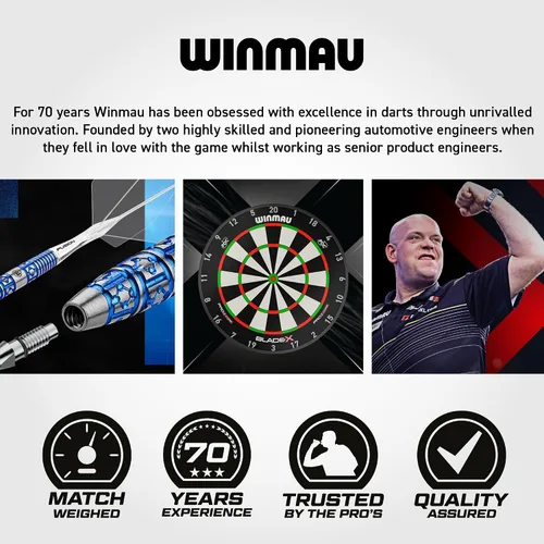 Miniatura 6 de WINMAU Prism Alpha Solar Design Dart Flight Packs - 3 sets per pack (9 flights in total)