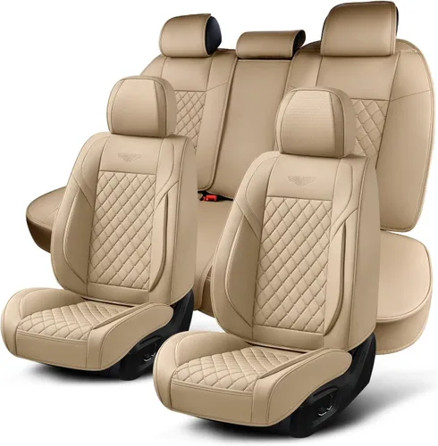Miniatura 16 de Fundas de Asiento de Automóvil Accesorios Asiento Delantero Protector de Cojín de Cuero Transpirable Impermeable Funda de Asiento para Automóviles
