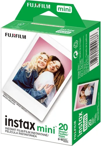 Miniatura 4 de Película instantánea Fujifilm Instax Mini (10 paquetes de 2 unidades, 200 fotos totales) para cámaras Instax