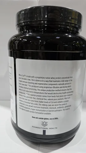 Miniatura 11 de Designs for Health WheyCool - Suplemento de proteína de suero de leche alimentada con pasto con 0.76 onzas de proteína, puede apoyar a atletas