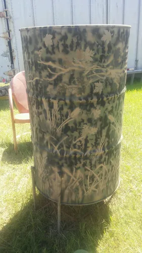 Miniatura 6 de Acid Tactical® Duracoat Cerakote Gun - Juego de 3 plantillas de vinilo para pintura en aerosol con diseño de corteza de árbol de 9 x 14 pulgadas