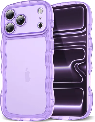 Miniatura 65 de SKYLMW Compatible con iPhone 6s Plus/6 Plus Case de 5.5", Linda Kawaii Marco Ondulado Rizado Forma de Marco Funda de Silicona Suave Resistente a