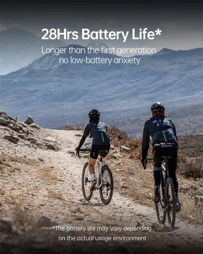 Miniatura 2 de XOSS G Gen2 - Computadora de bicicleta con GPS inalámbrica, Bluetooth IPX7, impermeable, velocímetro y odómetro de bicicleta recargable con pantalla