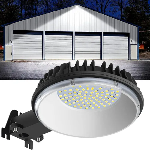 Miniatura 9 de Karjoefar - Luz LED de granero, iluminación del atardecer al amanecer para exteriores con 100 W 10000 lm 5000 K luz diurna, luces de inundación