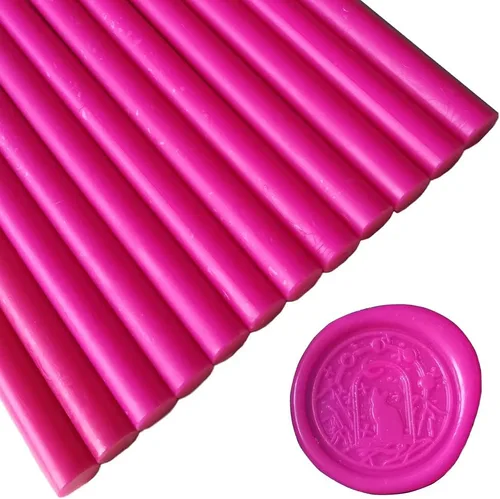 Miniatura 22 de Seal - 12 barras de cera para sellar cera con pistola de pegamento, palitos de cera para sellar cera, ideales para tarjetas, sobres, envoltura