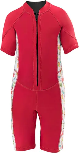 Miniatura 21 de Traje de neopreno de 3 mm para niños, niñas, niños pequeños y jóvenes; traje de baño completo térmico para agua fría; cremallera en la espalda