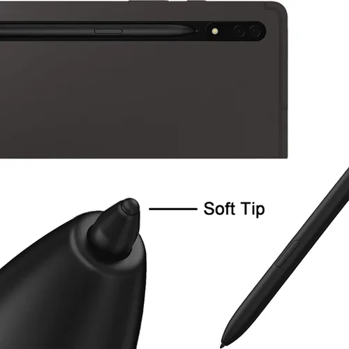 Miniatura 2 de 10 puntas suaves para Galaxy Tab S9 S Pen compatibles con Galaxy Tab S9 Ultra / S9 Plus/Tab S9 FE / S9 S Pen puntas de repuesto con herramientas