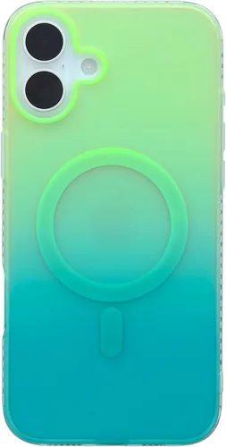 Miniatura 47 de Funda degradada para iPhone 14 Pro - Diseño multicolor degradado naranja y amarillo, resistente a los impactos y con imanes