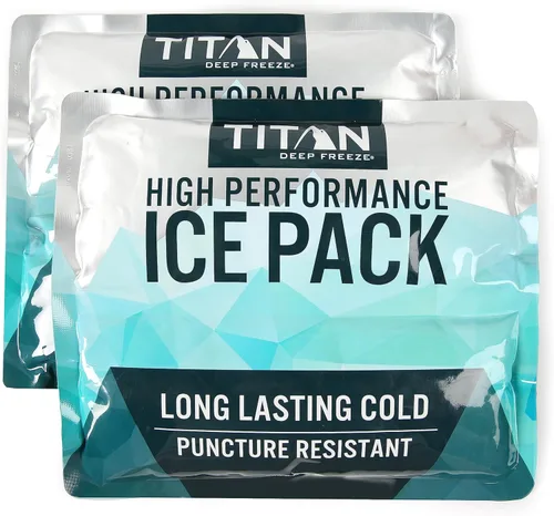 Miniatura 6 de La hielera Titan Deep Freeze Ice Wall mochila con bolsa para 30 latas y paquetes de hielo Piel de tiburón.