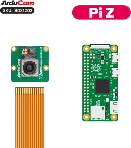 Miniatura 5 de Arducam para Raspberry Pi Cámara Módulo 3, 12MP IMX708 120 ° (D) Cámara Gran Angular Pi V3