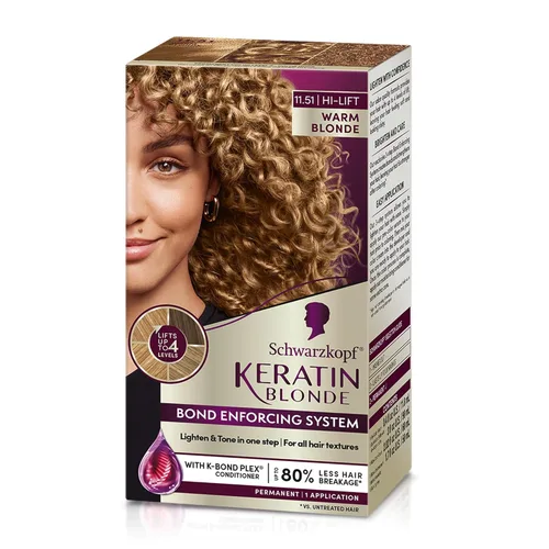 Miniatura 17 de Schwarzkopf con queratina color para el cabello Medium Blonde