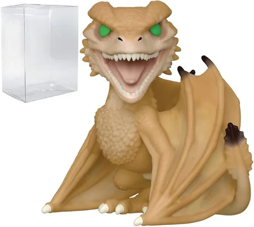 POP House of Dragon - Figura de vinilo Syrax Funko (paquete con funda protectora de caja compatible), multicolor, 3.75 pulgadas