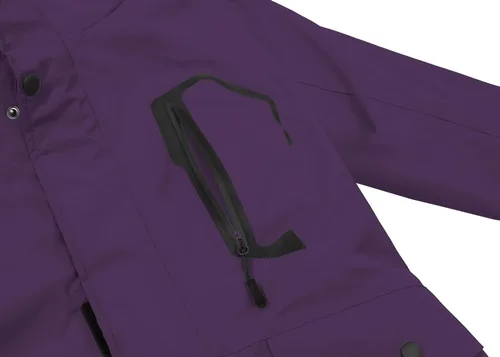Miniatura 5 de Spmor - Chaqueta de esquí impermeable para mujer, para montaña, lluvia, abrigo de invierno, a prueba de viento, con capucha