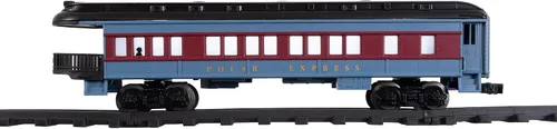 Miniatura 16 de Lionel El Expreso Polar Juego de Tren Batería Escala O con Control Remoto, Locomotora, Vagones de Tren y Pista con Sonidos Auténticos de Tren, Luces