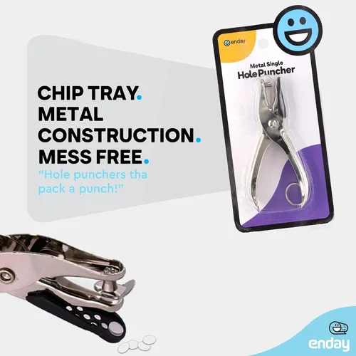 Miniatura 4 de Perforadora de un solo agujero de metal, perforadora de 6 mm para papel y manualidades de forma redonda circular, perforadora de papel con capacidad