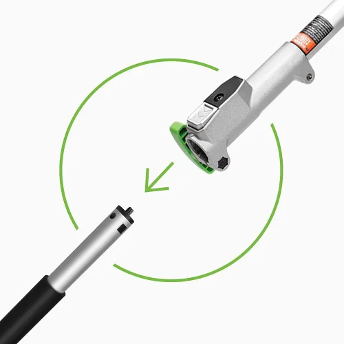 Miniatura 6 de EGO Power+ - Aditamento de pértiga de extensión EP7500 de 31 pulgadas para cabezal motriz PH1400 y aditamento de sierra de pértiga PSA1000