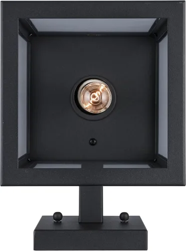 Miniatura 3 de Trans Globe Importaciones 40751 BK - Farol de pared transitorio de una luz de la colección Oxford, acabado negro