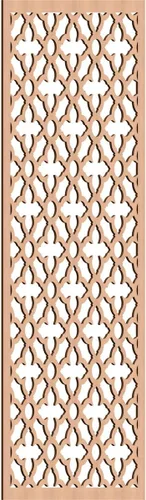 Miniatura 79 de Madison Paneles de pared decorativos de madera con calado, 9 3/8 pulgadas de ancho x 24 3/8 pulgadas de alto x 3/8 de alto, roble rojo rojo (Red Oak)