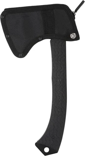 Miniatura 4 de Schrade Hacha de retroceso clase Delta de 13 pulgadas con hoja de acero 3Cr13 de 3 pulgadas y mango G10 para supervivencia al aire libre, campamento