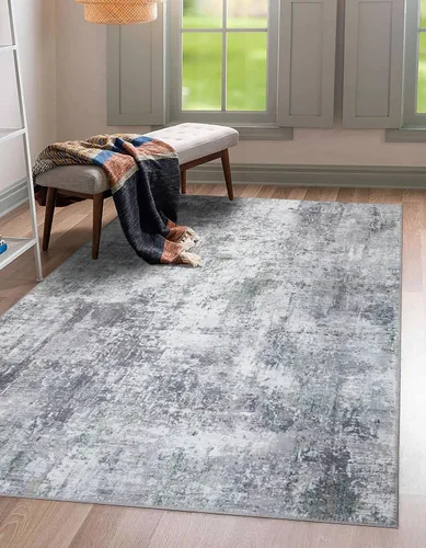 Miniatura 3 de GLN Rugs - Alfombra lavable a máquina para sala de estar, dormitorio, baño, cocina, impresión persa vintage decoración del hogar, decoración