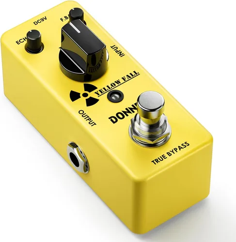 Miniatura 21 de Donner Pedal de efecto ABY Box, conmutador AB de selector de línea, mini, para guitarra, True Bypass