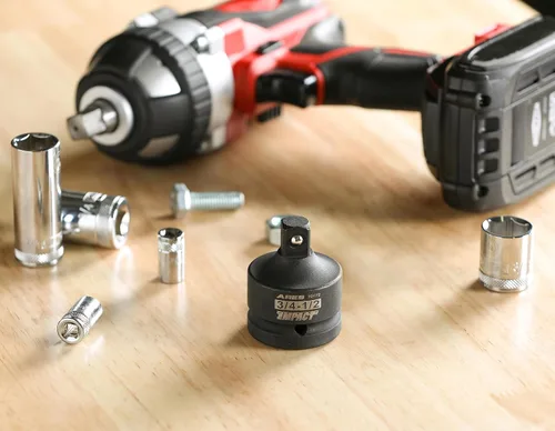 Miniatura 4 de ARES 70172-3/4-Pulgada F a 1/2-Pulgada M Adaptador de Enchufe de Impacto - Construcción de Acero Cromo Moly Supera los Estándares ANSI y Asegura un