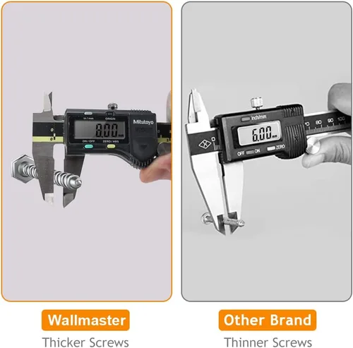 Miniatura 6 de Wallmaster Paquete de 2 estantes de pared de garaje resistentes de 15 x 45 pulgadas, 45 x 15 pulgadas, estantes flotantes para montaje en pared