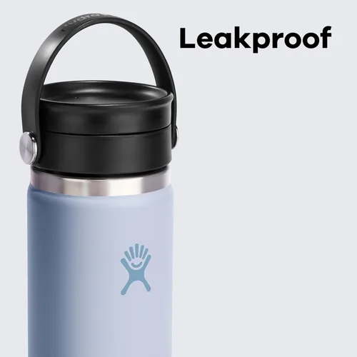Miniatura 3 de Hydro Flask Flex Sip - Vaso de café de acero inoxidable aislado, antiderrames, a prueba de fugas, taza de café de viaje, 16 onzas, verde agave