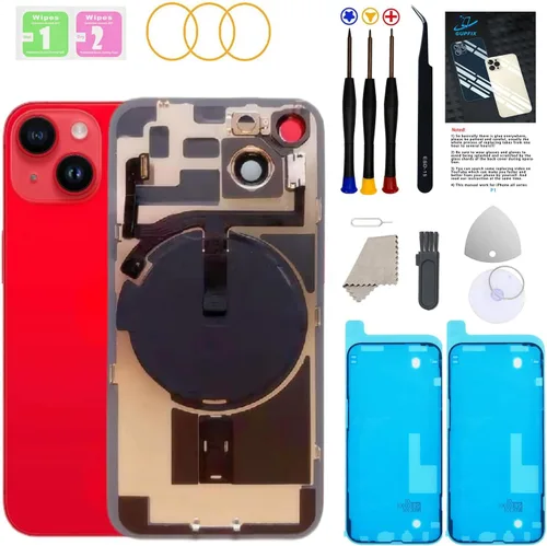 Miniatura 25 de Reemplazo de cristal trasero para iPhone 15Pro Max con herramientas Repir Big Hole OEM Rear Cover Glass Pre-Installed Internal Parts Easier